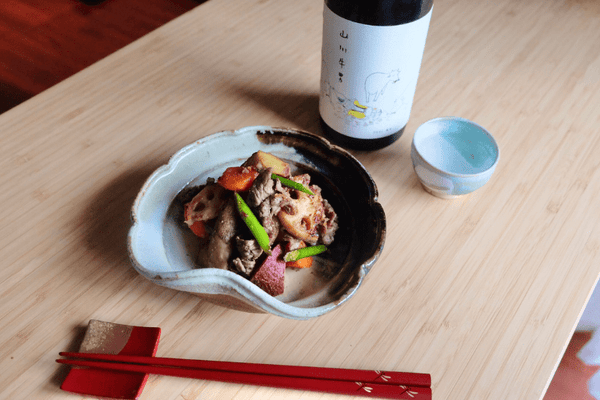 秋野菜と牛肉の味噌バター炒め秋野菜と牛肉の味噌バター炒め