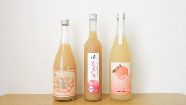 日本酒で造った桃酒