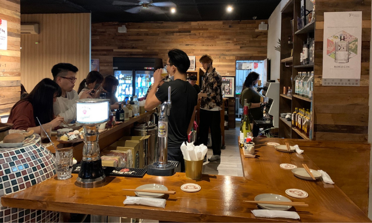 台湾の日本酒レストラン