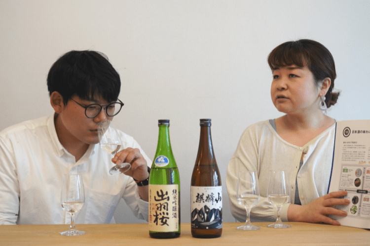 日本酒勉強会_テイスティング
