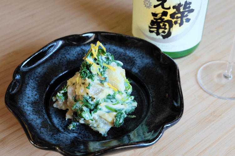 数の子料理と日本酒のペアリング